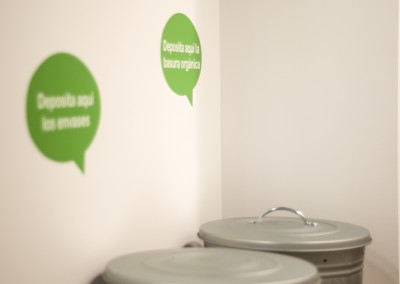 El rincón de reciclar