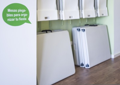 Mesas plegables